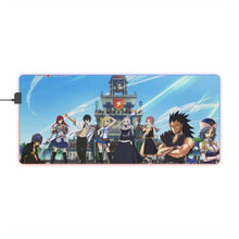 Load image into Gallery viewer, Fairy Tail Natsu Dragneel, Erza Scarlet, Gray Fullbuster, Lucy Heartfilia, Juvia Lockser RGB LED Mouse Pad (Desk Mat)