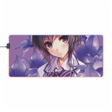 Load image into Gallery viewer, Saekano: How To Raise A Boring Girlfriend RGB LED Mouse Pad (Desk Mat)