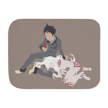 Load image into Gallery viewer, Ganta and Shiro Sherpa Blanket