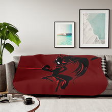 Load image into Gallery viewer, Cute devil Sherpa Blanket