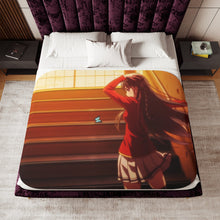 Load image into Gallery viewer, Horikita Suzune Sherpa Blanket