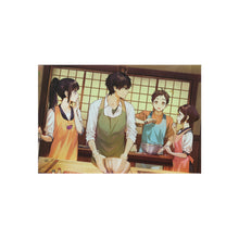 Load image into Gallery viewer, Hyouka Eru Chitanda, Satoshi Fukube, Mayaka Ibara Rug
