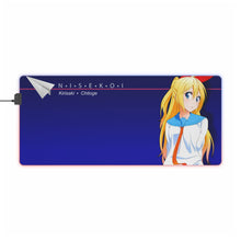 Load image into Gallery viewer, Nisekoi Chitoge Kirisaki RGB LED Mouse Pad (Desk Mat)