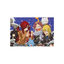 Load image into Gallery viewer, Fairy Tail Natsu Dragneel, Erza Scarlet, Gray Fullbuster, Lucy Heartfilia, Happy Rug