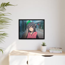 Load image into Gallery viewer, Sakurajima Mai Canvas Framed Art Print