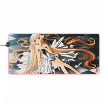 Load image into Gallery viewer, Chobits RGB LED Mouse Pad (Desk Mat)