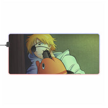 Load image into Gallery viewer, Chainsaw Man RGB LED Mouse Pad (Desk Mat)