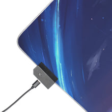 Load image into Gallery viewer, Raphtalia at sunset RGB LED Mouse Pad (Desk Mat)