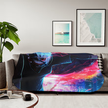 Load image into Gallery viewer, one eye ghoul Sherpa Blanket