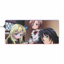 Load image into Gallery viewer, Boku Wa Tomodachi Ga Sukunai Sena Kashiwazaki, Yozora Mikazuki, Yukimura Kusunoki RGB LED Mouse Pad (Desk Mat)