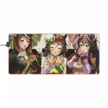 Load image into Gallery viewer, Uma Musume: Pretty Derby RGB LED Mouse Pad (Desk Mat)