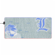 Load image into Gallery viewer, Death Note RGB LED Mouse Pad (Desk Mat)