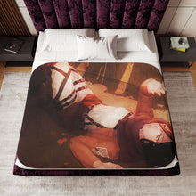 Load image into Gallery viewer, Anime Attack On Titan Sherpa Blanket