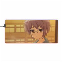 Load image into Gallery viewer, The Melancholy Of Haruhi Suzumiya RGB LED Mouse Pad (Desk Mat)