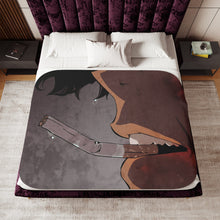Load image into Gallery viewer, Anime Cowboy Bebopr Sherpa Blanket