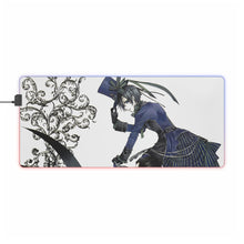 Load image into Gallery viewer, Black Butler RGB LED Mouse Pad (Desk Mat)