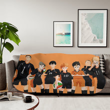 Load image into Gallery viewer, Haikyuu!! - Karasuno Team Sherpa Blanket