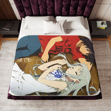 Load image into Gallery viewer, Anohana Meiko Honma, Jinta Yadomi Sherpa Blanket