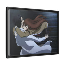 Load image into Gallery viewer, Makise Kurisu & Rintaro Okabe Canvas Framed Art Print