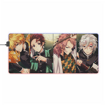 Load image into Gallery viewer, Demon Slayer: Kimetsu no Yaiba RGB LED Mouse Pad (Desk Mat)