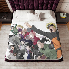 Load image into Gallery viewer, Anime Naruto Sherpa Blanket