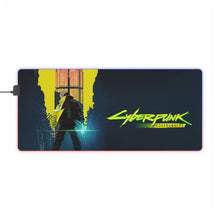 Load image into Gallery viewer, Cyberpunk: Edgerunners RGB LED Mouse Pad (Desk Mat)