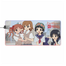Load image into Gallery viewer, A Certain Scientific Railgun RGB LED Mouse Pad (Desk Mat)