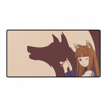 Load image into Gallery viewer, Anime Spice and Wolf Mouse Pad (Desk Mat)