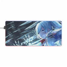 Load image into Gallery viewer, RWBY: Ice Queendom RGB LED Mouse Pad (Desk Mat)