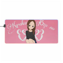 Load image into Gallery viewer, Karakai Jōzu No Takagi-san RGB LED Mouse Pad (Desk Mat)