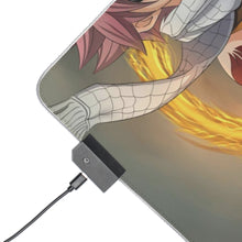 Load image into Gallery viewer, Natsu Dragneel RGB LED Mouse Pad (Desk Mat)