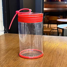 Load image into Gallery viewer, Labubu Transparent Cylinder Protective Case - coca cola