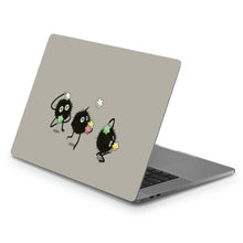 Load image into Gallery viewer, A few マクロクロスケ sketched on a cool Tokyo night Macbook Skin