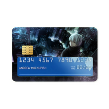 Load image into Gallery viewer, A ghoul in the top of building Credit Card Skins (4-in-1 Pack)