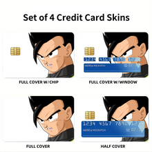 Load image into Gallery viewer, Adult Gohan Credit Card Skins (4-in-1 Pack)
