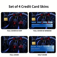 Load image into Gallery viewer, Ainz Ooal Gown Credit Card Skins (4-in-1 Pack)