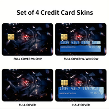 Load image into Gallery viewer, Ainz Ooal Gown Credit Card Skins (4-in-1 Pack)