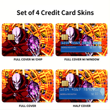 Load image into Gallery viewer, Ainz Ooal Gown Credit Card Skins (4-in-1 Pack)