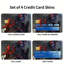 Load image into Gallery viewer, Ainz Ooal Gown Credit Card Skins (4-in-1 Pack)