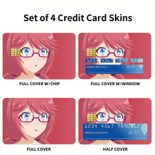 Load image into Gallery viewer, Airi Sakura Credit Card Skins (4-in-1 Pack)