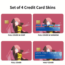 Load image into Gallery viewer, Airi Sakura Credit Card Skins (4-in-1 Pack)