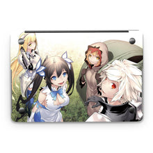 Load image into Gallery viewer, Aiz,Hestia,Bell and Liliruca Macbook Skin