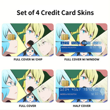 Load image into Gallery viewer, Aiz,Hestia,Lyon and Andromeda Credit Card Skins (4-in-1 Pack)