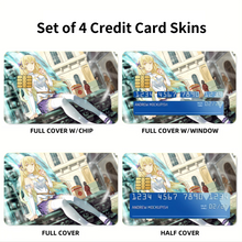 Load image into Gallery viewer, Aiz Wallenstein Credit Card Skins (4-in-1 Pack)