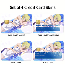 Load image into Gallery viewer, Aiz Wallenstein Credit Card Skins (4-in-1 Pack)
