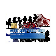 Load image into Gallery viewer, Akame ga Kill! Akame, Akame Ga Kill, Kurome Credit Card Skins (4-in-1 Pack)