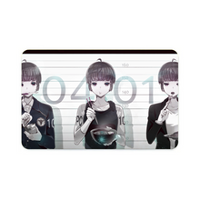 Load image into Gallery viewer, Akane Tsunemori Eating Credit Card Skins (4-in-1 Pack)