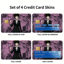Load image into Gallery viewer, Akane Tsunemori-lets work hard Credit Card Skins (4-in-1 Pack)