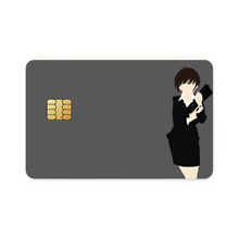 Load image into Gallery viewer, Akane Tsunemori Minimalist Credit Card Skins (4-in-1 Pack)