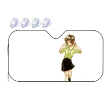 Load image into Gallery viewer, Akane Tsunemori Smiling Car Sunshade